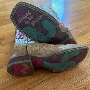 Tin Haul Youth Boots - Sz 5